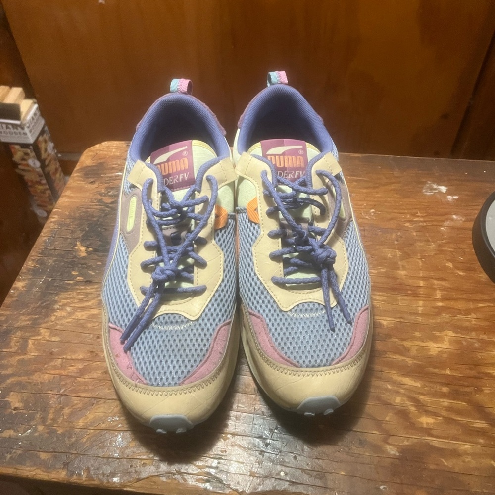 Puma Colorful Mesh Sneakers